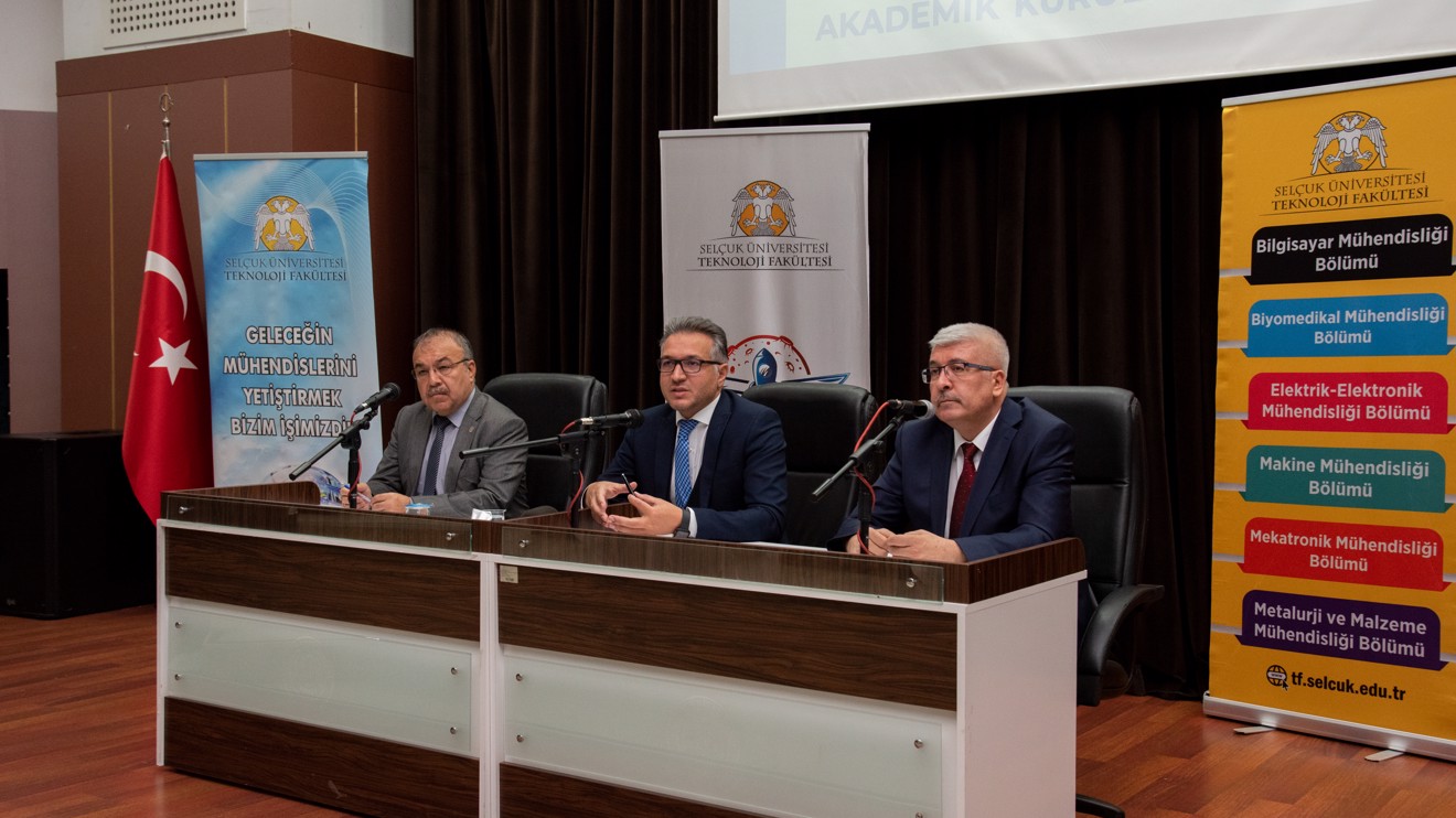 Selçuk Üniversitesi Teknoloji Fakültesinde Akademik Kurul Toplantısı yapıldı